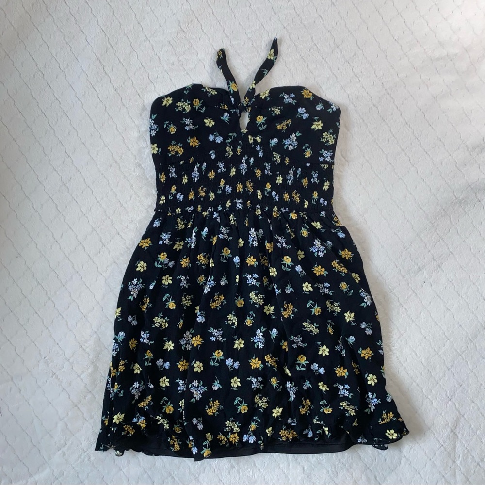 Black Floral Dress